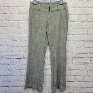 Banana Republic Martin Fit Wool Blend Dress Pants Womens 8 Preppy Career Ivycore